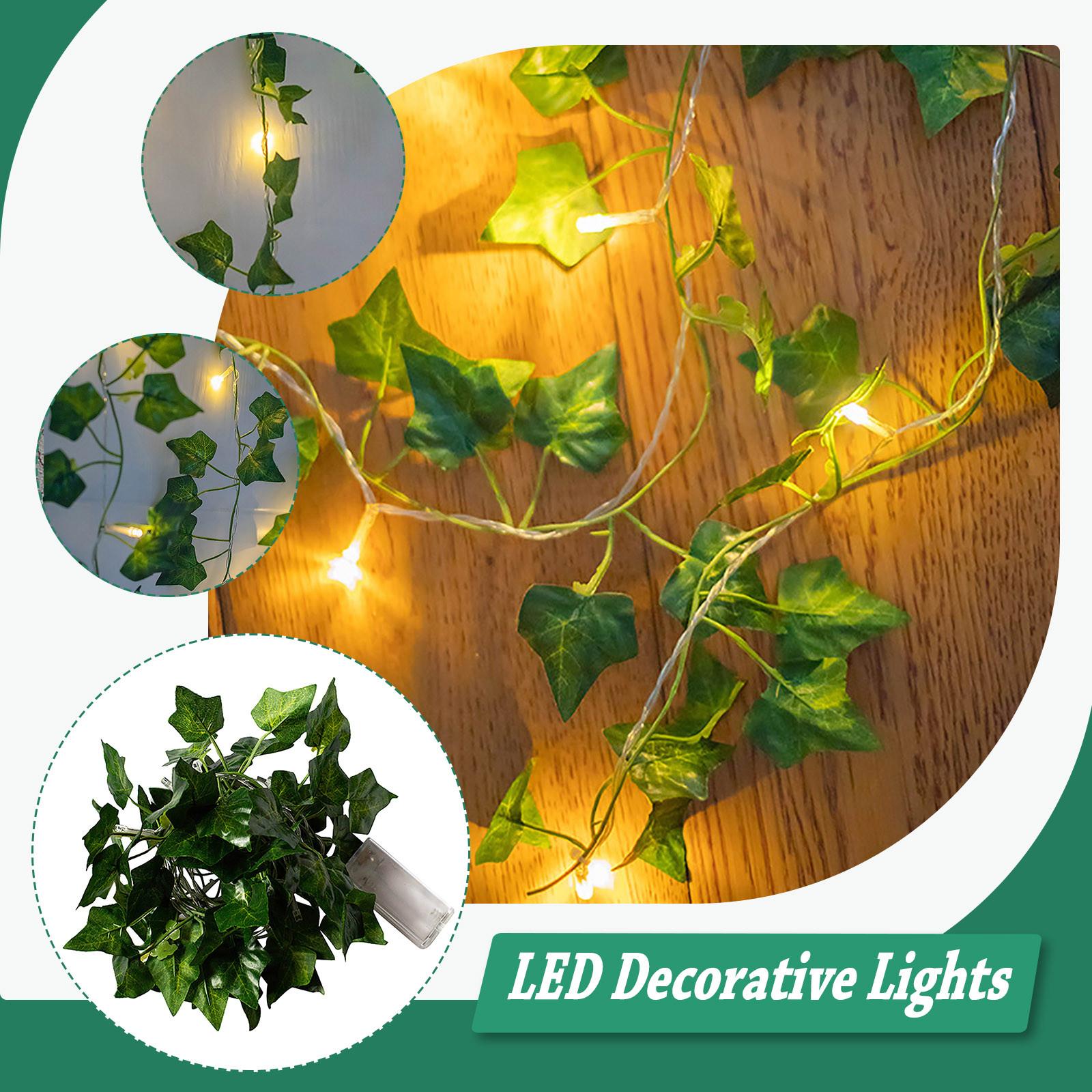 

10/20LED String Lights Monstera Leaf String Lights Decoration Light String