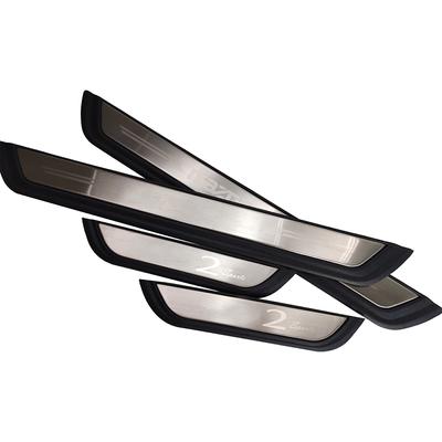Auto Accessoires Voor Mazda 2 Demio Rvs Instaplijsten Strip Scuff Protectors Pedaal Sticker 2018 2016 2015
