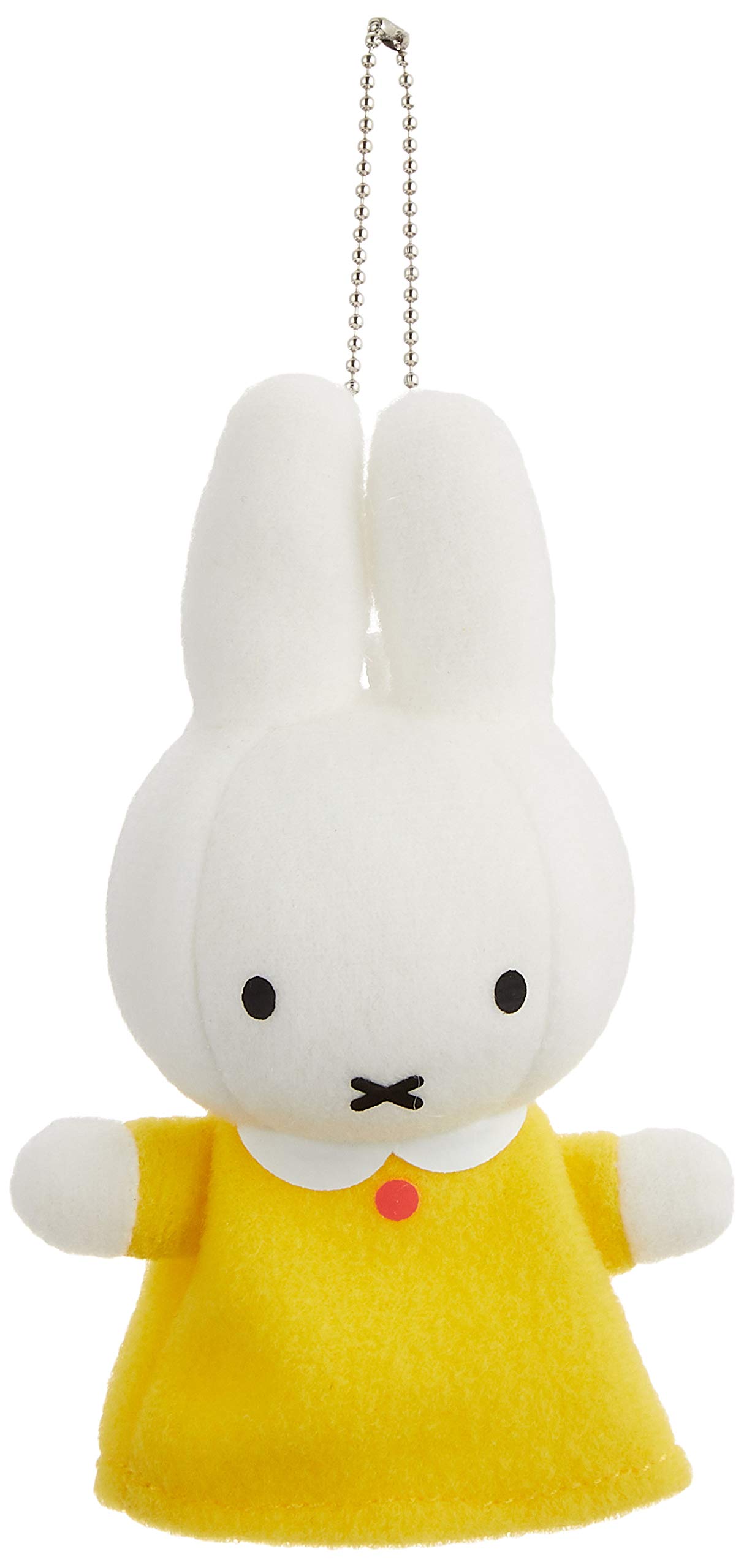 Секигучи Дик Бруна Пальчиковая кукла Миффи Талисман с шариком Желтая цепочка,