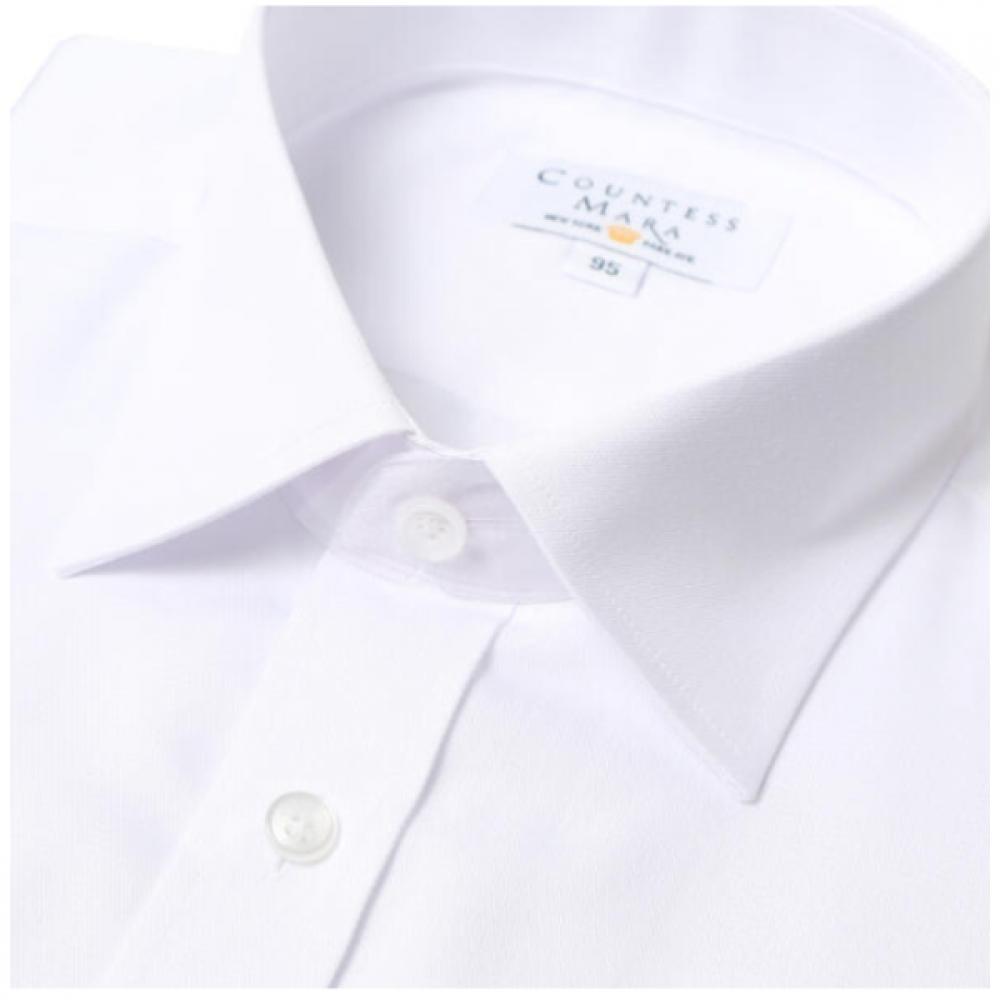 Countess Mara Basic Cotton Blend Business Shirt  Long Sleeve  Cdc3b13006a007g