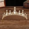 Korean Style Baroque Bridal Crown & Accessories Set - Wedding or Birthday Princess Headdress