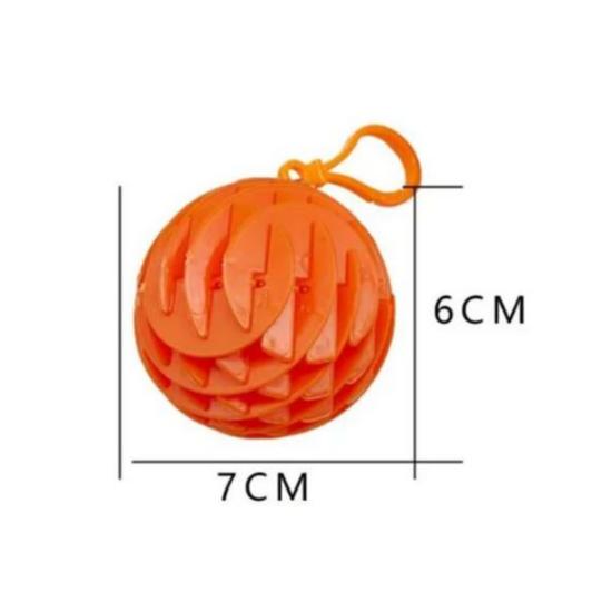1+1 Buljit Fidget Toy Bag Ring Key Ring Stress Relief Toy Fidget Worm, popular Korean game