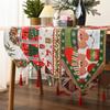 Table Runner Merry Christmas Decoration for Home Xmas Party Decor Navidad Ornament Happy New Year YFA2220