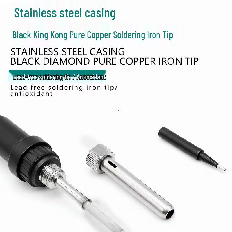 Handheld 80W Electric Soldering Iron with Digital Display - Internal Heating