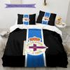 Real Club Deportivo de La Coruña Pattern Bedding Quilt Set  Home Decoration  Gift (1 * duvet cover + 2 * pillowcase  without core).xwn