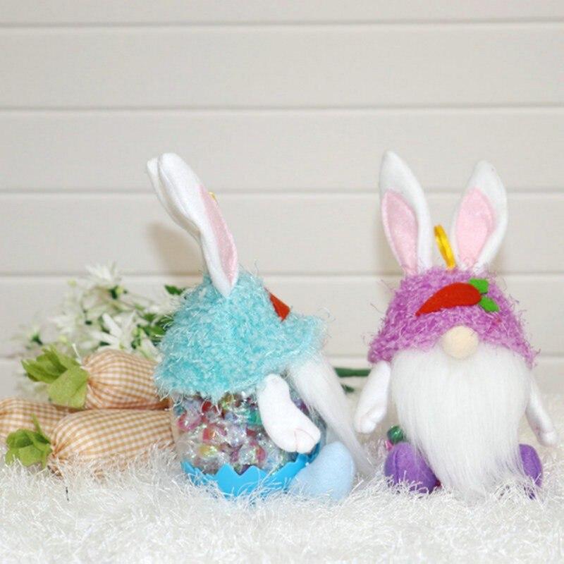 3 Pack Easter Gnome Rabbit Candy Jar Purple/Blue/Pink Easter Gnome Doll Hanging Ornaments Bunny Candy Jelly Container Cookie Jar for Easter Decorations Kids Easter Basket Gifts 3 Pack Easter Gnome Rabbit Candy Jar Purple/Blue/Pink Easter Gnome Doll Hanging Ornaments Bunny Candy Jelly Container Cookie Jar for Easter Decorations Kids Easter Basket Gifts