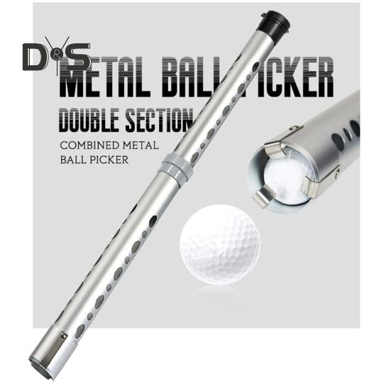 Colector de mingi de golf detașabil Din aliaj de aluminiu Retriever de mingi de golf Shag Tube Ball Shagger Colector conține 21 de mingi