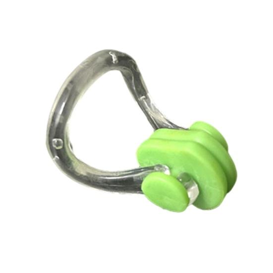 

Silicone Swimming Nose Clip Waterproof Anti-slip Diving Swimming Nasal Clip Beginners Kids Adults Nose Stoppers Water Sports Training зелёный