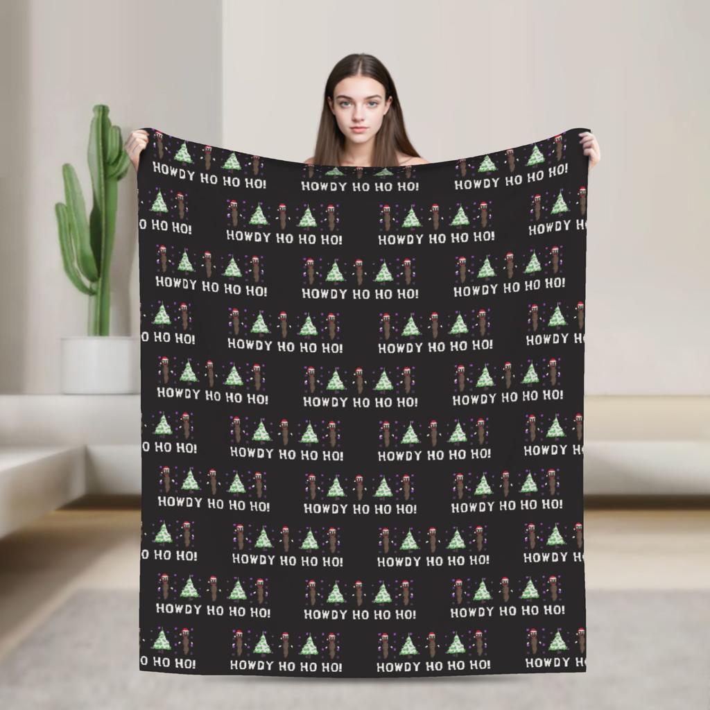 Mr Hankey Merry Christmas Southparkd Blankets Anime Flannel Throw Blanket Summer Air Conditioning Decor Ultra-Soft Warm Bedsprea