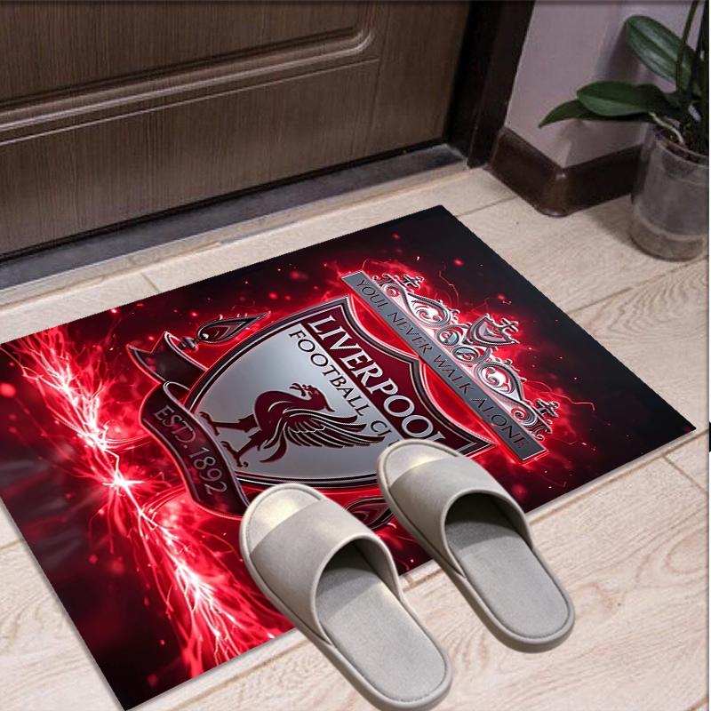 Football Club Pattern Rug, Indoor/Outdoor Mat, for Picnic, Gameroom, Bedroom, Office, Living Room, Home Decor Carpet, Birthday Gift