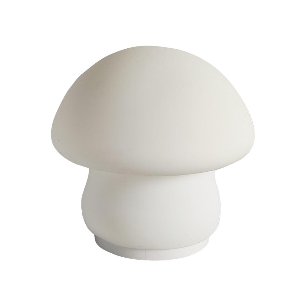Silicone LED Mushroom Lamp 12.5 x 11.6cm Silicone Night Lamp Mushroom Nightlight Bedroom Use