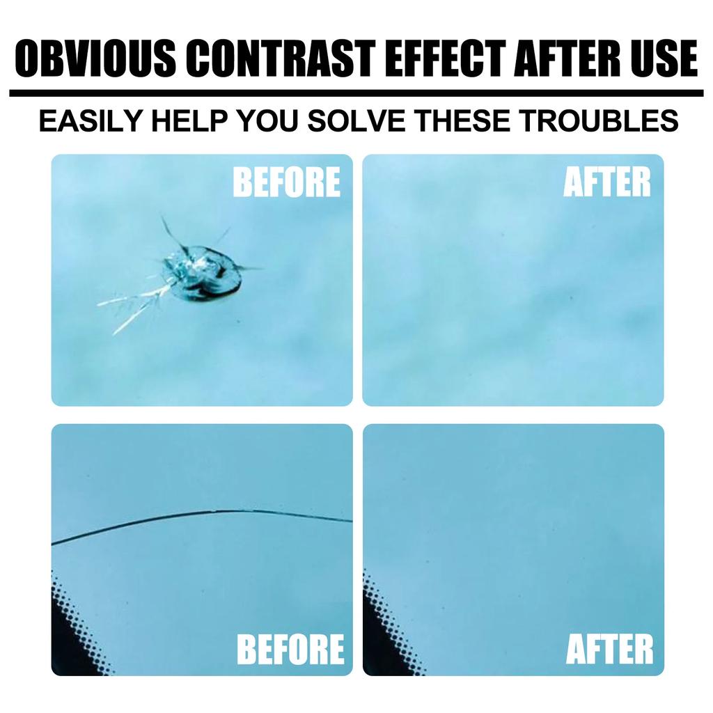 1-10PCS 20ml Windshield Repair Fluid Glass Crack Fix Liquid for Cars Invisible Crack Sealer Repair Kits Crack Care Agent