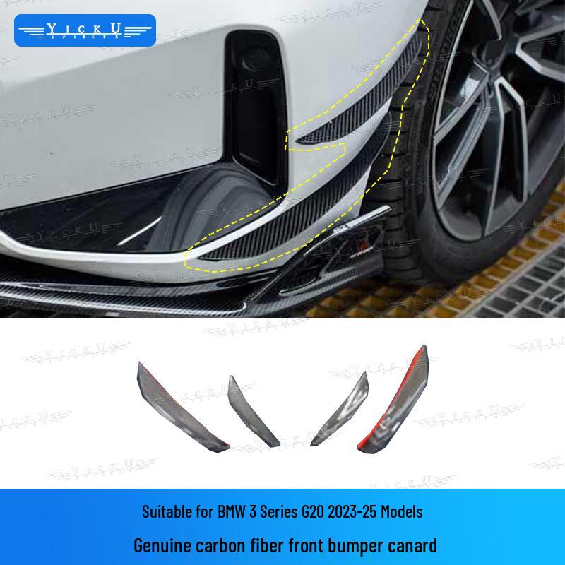 BMW 3 Series G20 AE Style Body Kit: Front Lip, Hood Deflectors, Rear Lip, Side Skirts, Fender