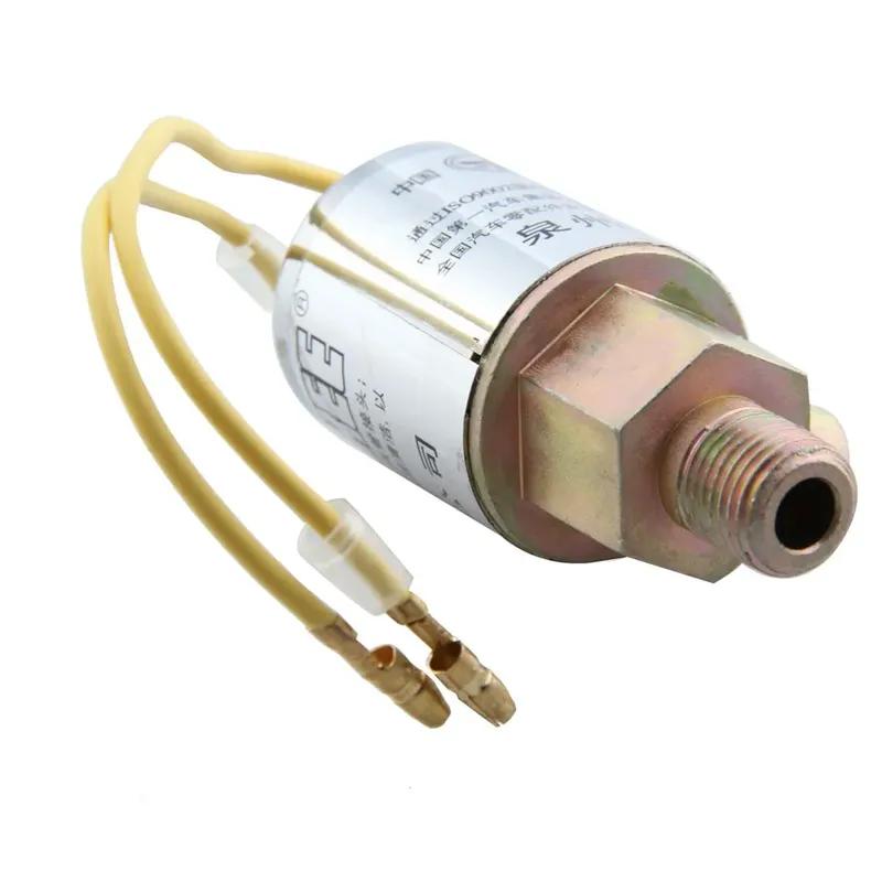 12V/24V 1/4inch Metal Train Truck Air Horn Electric Solenoid Valve Auto Train Truck Horn High Quality Wholesale (Color Randomly)