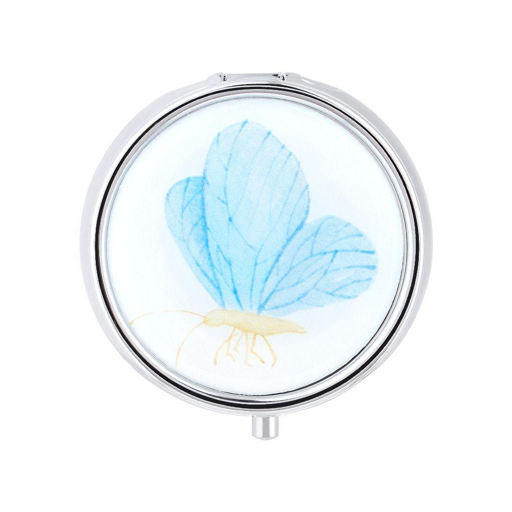 

Металлические дорожные переносные футляры для таблеток, контейнер для хранения косметики, органайзер для лекарств, таблетница 2