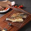 Easy To Clean Portable BBQ Net With Handle BBQ Grilling Basket Durable Grill Basket  Grilled Fish