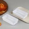 10/50Pcs Clear Sandwich Cake Holder Bakery Food Boxes Cupcake Container Tiramisu Wrapping Package Boxes For Wedding Birthday