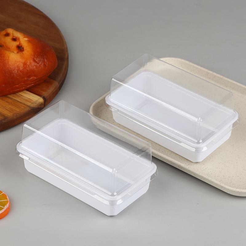 10/50Pcs Clear Sandwich Cake Holder Bakery Food Boxes Cupcake Container Tiramisu Wrapping Package Boxes For Wedding Birthday