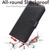 [Leather Wallet Case] Protective Cover with Cash & Card Holder, Stand and Wrist Strap For Samsung Galaxy A05s