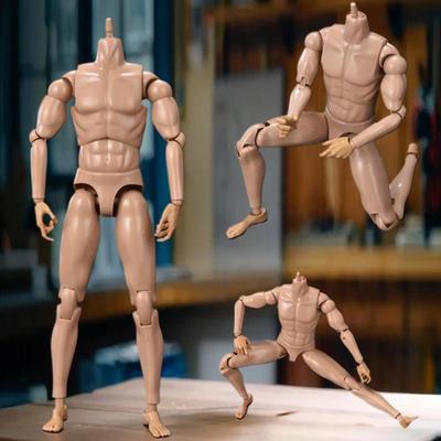 Collectible Male Mannequin Model, 1/6 Boy Body Doll, 31cm Tall, Normal Tan Skin
