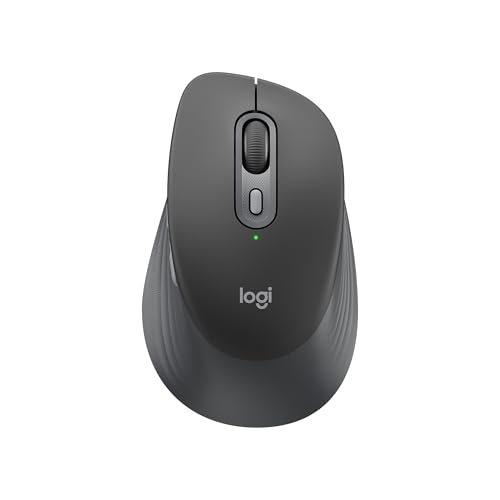 Logitech Signature Comfort Plus M840L Wireless Ergonomic Silent Mouse Off-White M840LOW