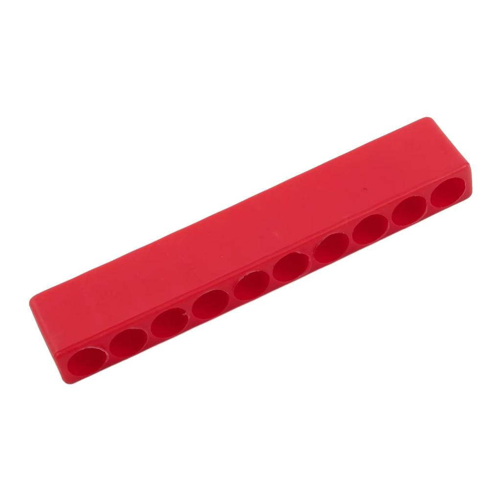 4Pcs Bit Holder 10 Hole 1/4 Hex Shank Screwdriver Plastic Screwdriver Storage Screwdriver Bit Holder Screwdriver Storage Box