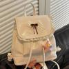 Schoolbag Foreign Style Gentle Wind Small Backpack Lace Bow 1011 Early Autumn New Fashion Niche Texture Backpack Women