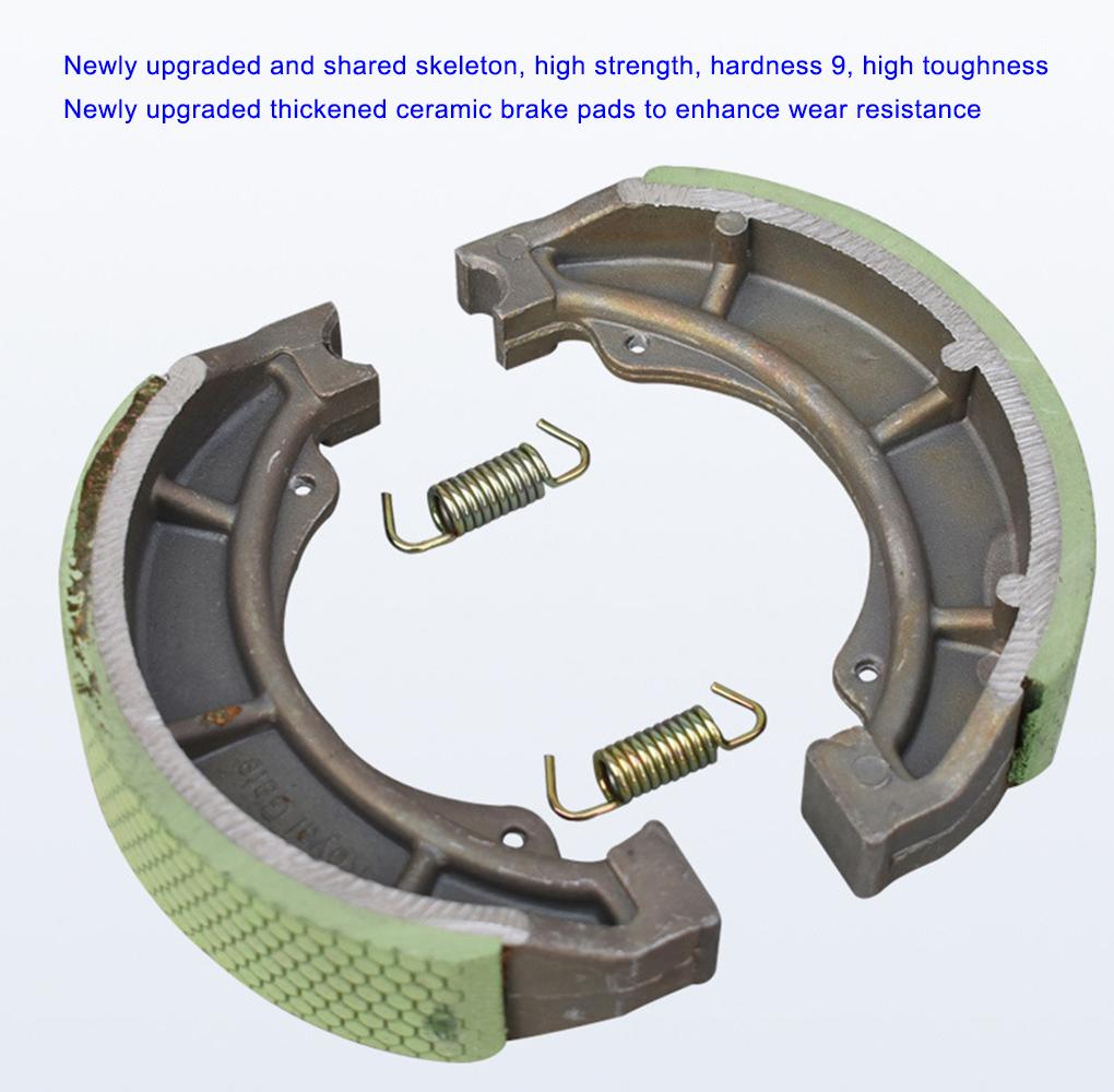 Bremsbeläge Robuster Block Trommel Moped Praktisches Zubehör Fahrzeugzubehör Ausrüstungsteile Reparieren Ersetzt Werkzeuge