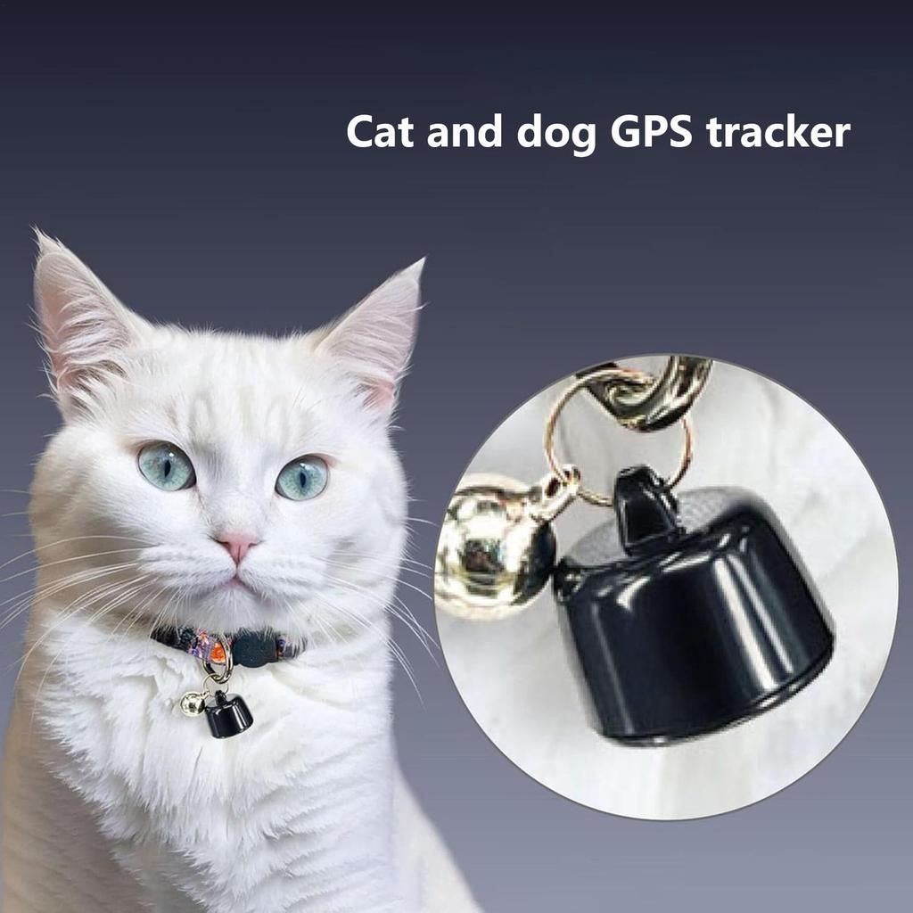 Mini GPS Tracker for Pets Birds Pigeon, Waterproof Real-Time Location Tracking, Anti-Loss Device with Geo-Fencing for Dogs Cats