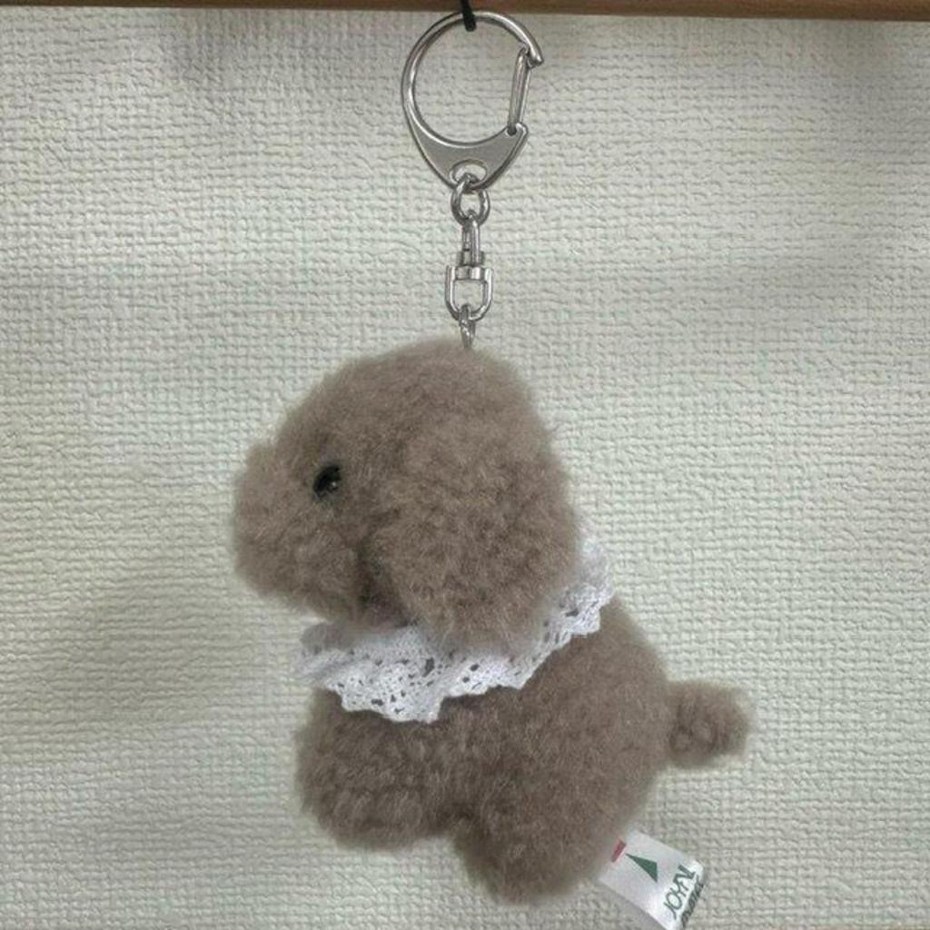 Bamboo Shoot Fluffy Series Dog Brown 50008 Approx. H10cm
