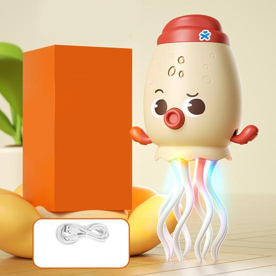 Elektrická tančící chobotnice s LED světly, hudbou, inteligentním vyhýbáním se překážkám, automaticky se kroutící chobotnice, hračka pro batolata, chlapce, dívky, lezoucí, kreslená chobotnice