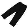 Elderly Urine Bag Pants 2 Sides Inner Pockets Long Cystostomy Pants for 2000ml Urine Bag Black XL