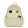 Bear Pattern Large Capacity Student Schoolbag Women's Backpack