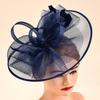 Elegant British Mesh Bow Fascinator: Bridal, Racecourse, Tea Party Hair Accessory