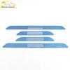 Lantu 21 Door Sill Decoration Sticker & Stainless Steel Welcome Pedal Anti-Scratch Scuff Strip