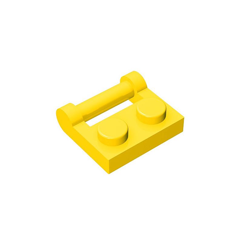 Ungiftig 50 Stück Moc Teile 48336 Platte Spezial 1 x 2 Mit Griffstange An der Seite Kompatible Steine Kinderspielzeug Geschenk Diy Bausteine Partikel