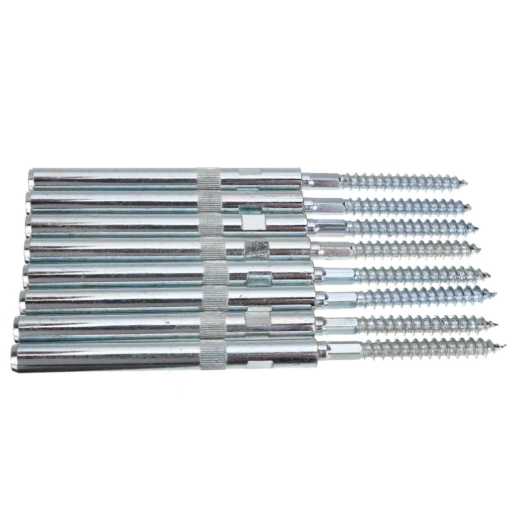8pcs Hidden Floating Shelf Kit Concealed Metal Wall Mount Support Pins Bracket
