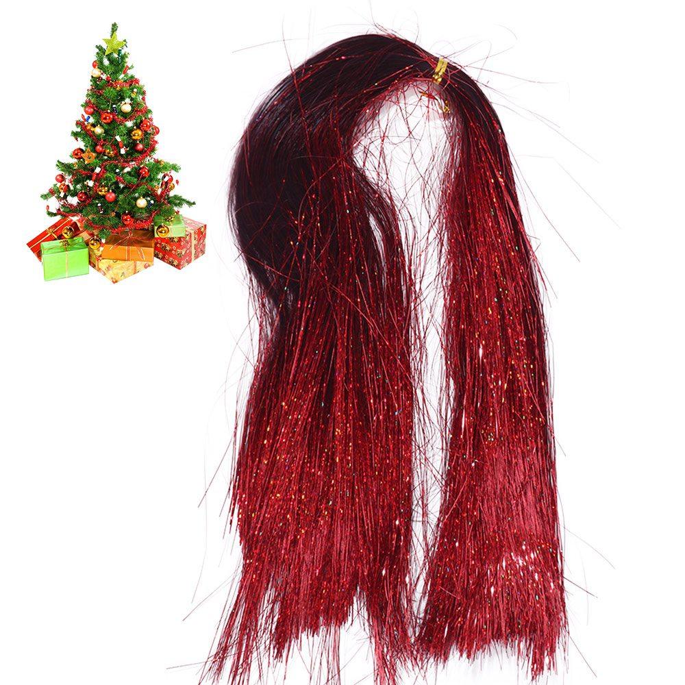 5000 ks Opakovaně použitelná Barevná Hedvábná Dekorace Oslnivá Vánoční Rampouchová Sada Třpytek Dekorace Schodiště