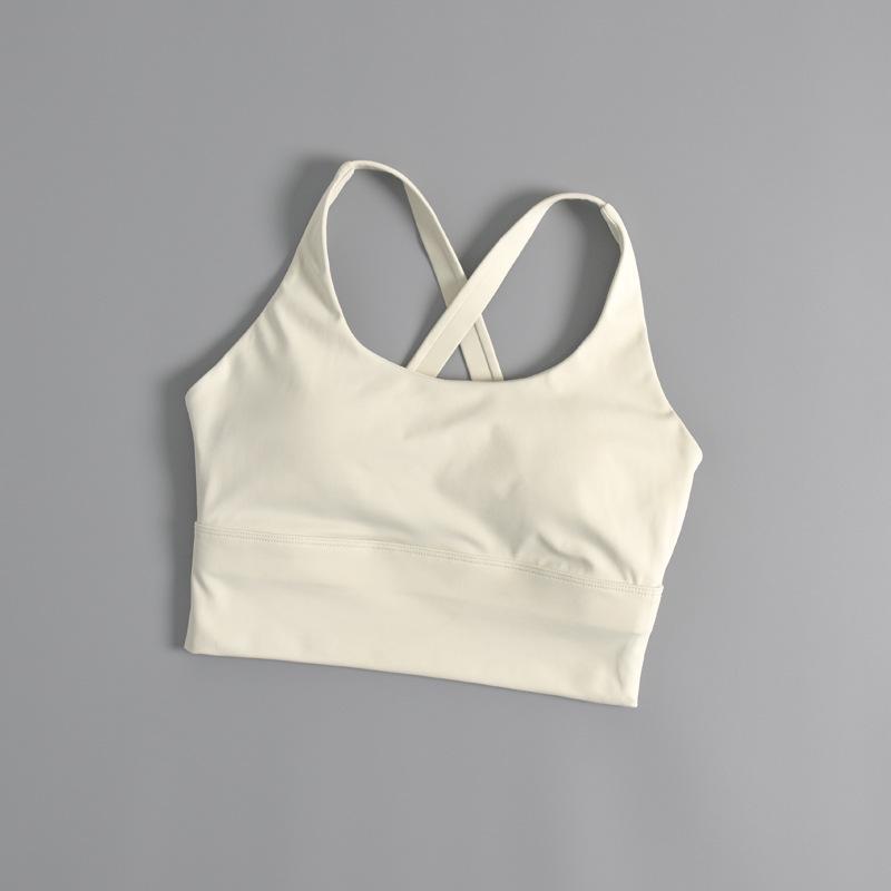 

Женский спортивный бюстгальтер с фиксированной накладкой на грудь — идеально подходит для бега, йоги и фитнеса Small