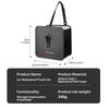 Car Logo Hanging Trash Can Foldable Storage Bin Auto Storage Accessories For Mitsubishi Outlander Lancer L200 ASX Pajero Grandis WM1