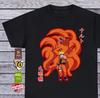 Naruto Uzumaki T Shirt Naruto Shippuden Tee 90s Anime Clothing Manga Japanese