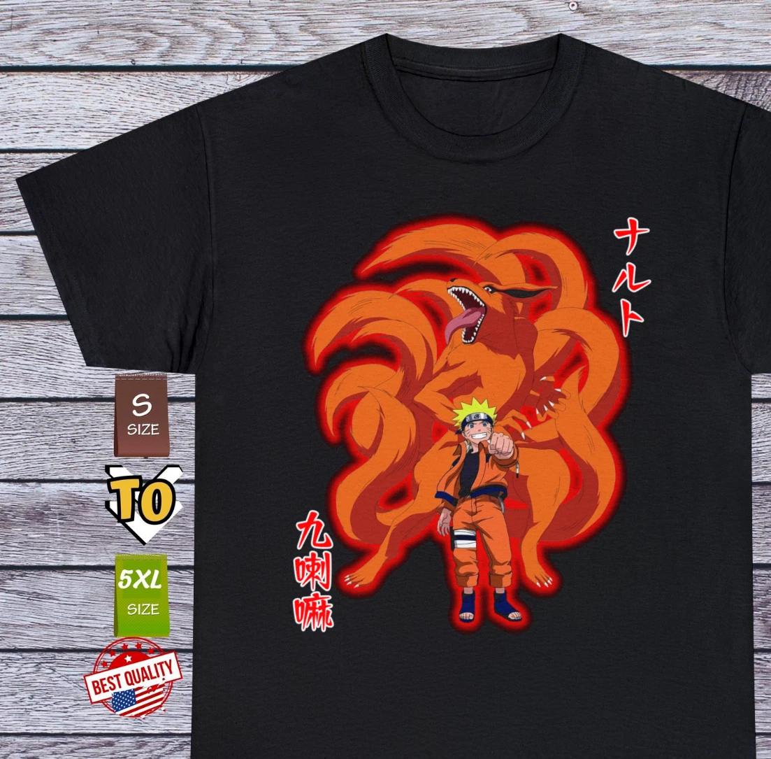 

Naruto Uzumaki T Shirt Naruto Shippuden Tee 90s Anime Clothing Manga Japanese 2XL