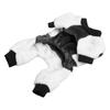 Haustier Winterkleidung Dick Hautfreundlich Weich Rundhals Hund Warmer Mantel Bekleidung für Kleine Mittelgroße Hunde 2XL