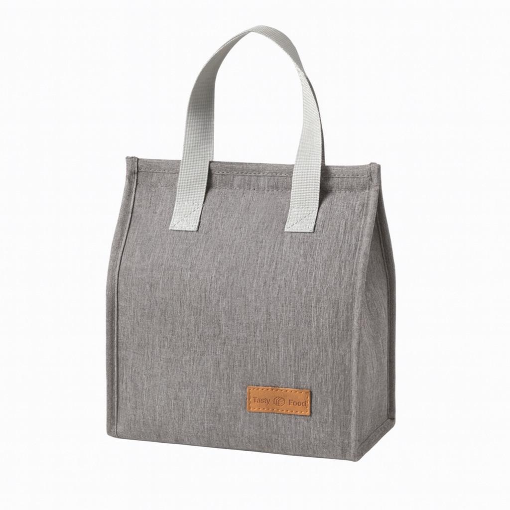 Dopamine Thermal Insulated Lunch Bag: Portable, Waterproof, Oil-Proof Bento Bag for Office Workers & Students with Aluminum Foil Lining