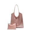 Korean Version of Fashion Sticker Diamond Shoulder Bag Women's 2025 New Underarm Bag Large Capacity Tote Fashion Commuter Women's Bag