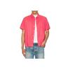 Polo Ralph Lauren Solid Color Single-Breasted Short Sleeve Shirt Men Shirts Light-Red 710965795-002