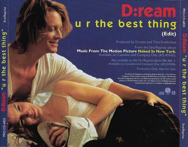 CD DREAM U R The Best Thing PROCD6825 Sire 1992 США Танцевальная Электроника Б/У
