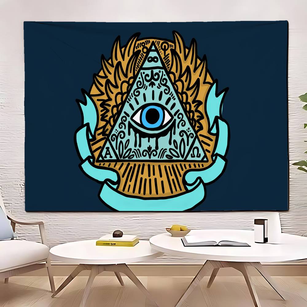 Ring Freemasonry Illuminati Masonic Tapestry Customizable Tapestries Of Various Styleswall Hangings Celebrity wall Hangings