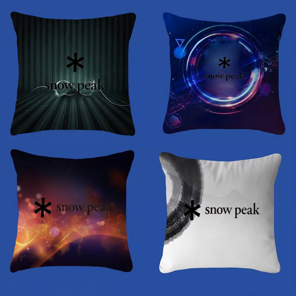 L-Luxurious S-snow P-peak Pillow Gifts Home Office Furnishings Bedroom Sofa Car Cushion Cover Case 45x45cm