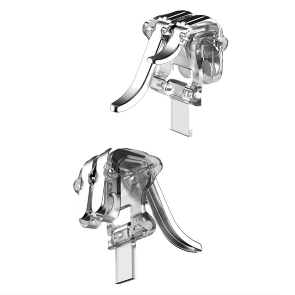 Metal Smart Phone Mobile Game Pad Gaming Trigger for Mobile Game Fire Button Aim Key L1 R1 Shooter PUBG Controller